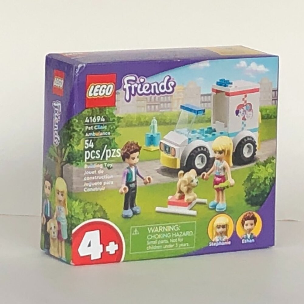 Lego Friends Pet Clinic Ambulance 41694 New In Box - Picture 13 of 15